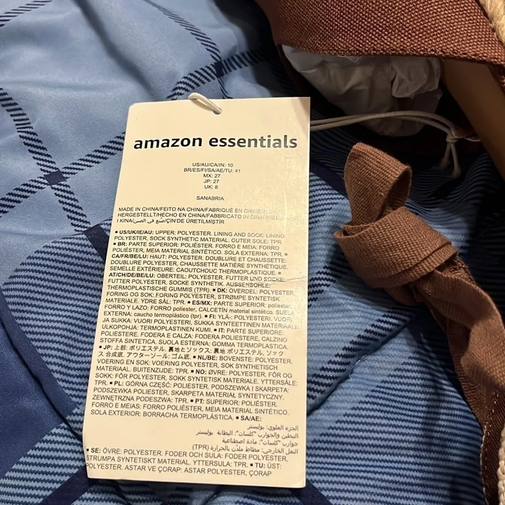 Amazon Essentials espadrille canvas